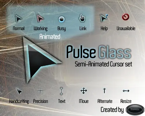 Pulse Glass 鼠标指针