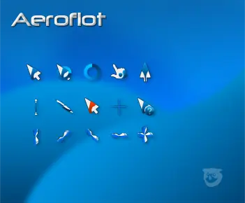 Aeroflot Cursor 鼠标指针