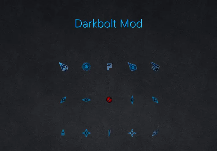 Darkbolt Mod Cursors 鼠标指针