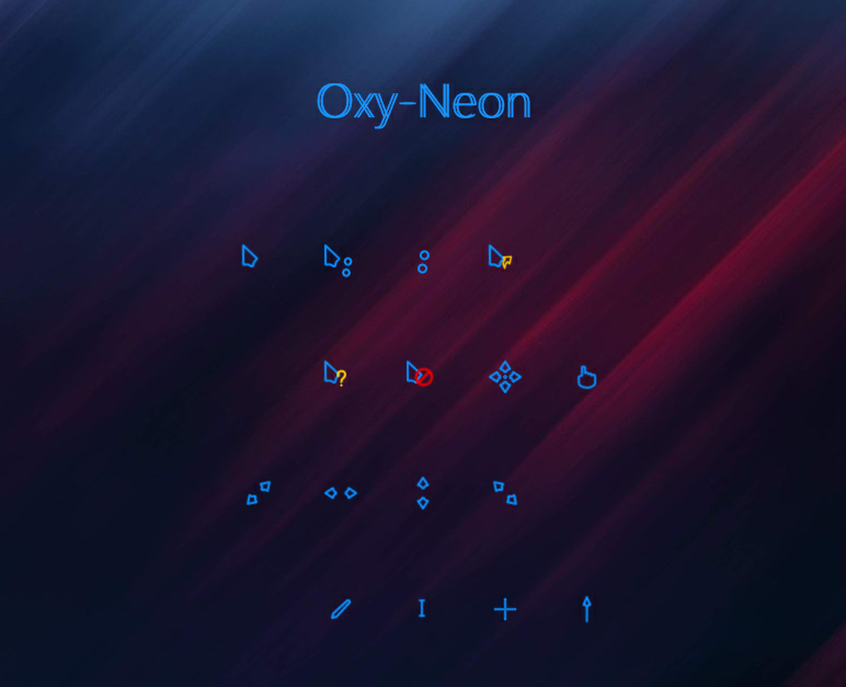 Oxy-Neon 鼠标指针
