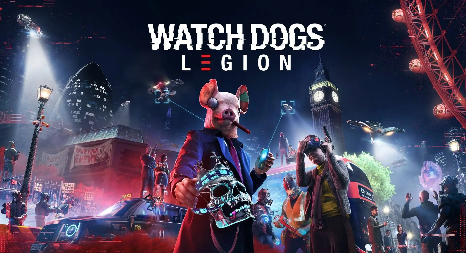 《看门狗：军团/看门狗3/Watch Dogs: Legion》v1.5.6|容量56GB|官方简体中文|支持键盘.鼠标.手柄|赠多项修改器|赠尼格清除计划MOD|赠多国语言包|赠高清材质包